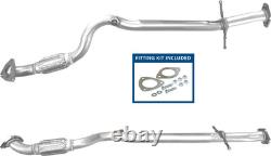 Exhaust Pipe + Fitting Kit Front Centre SJR Fits Vauxhall Astra 1.6 1.8 95511503