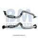Exhaust Pipe For Vauxhall Astra K/MK8 1.4 Turbo BM Catalysts 39201688