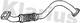Exhaust Pipe Front Fits Opel Astra K Sports Tourer Vauxhall KLARIUS GM1070T