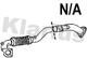 Exhaust Pipe Front Fits Vauxhall Astra MK7 General Motors Opel KLARIUS GM1167B