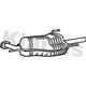 Exhaust Rear Back Box For Vauxhall Astra G/MK4 2.2 16V Klarius 5852144 9201508