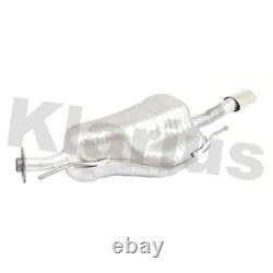 Exhaust Rear Back Box For Vauxhall Astra G/MK4 2.2 16V Klarius 5852144 9201508