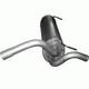 Exhaust Rear Silencer for VAUXHALL ASTRA J 1.4 101/87-101HP 2009