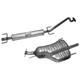 Exhaust System Vauxhall Astra G 1.6I 16V 8V Hatchback Centre Rear