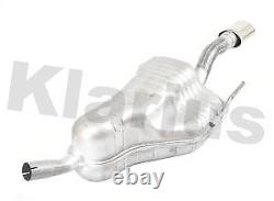 Exhaust Tail Pipe & Back Box for Vauxhall Astra 1.6 Dec 2006 to Dec 2010 KLARIUS