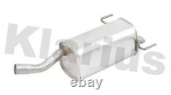 Exhaust Tail Pipe With Back Box for Vauxhall Astra 1.4 Z14XEP 2004-2009 Klarius