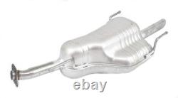 Exhaust Tail Pipe With Back Box for Vauxhall Astra 1.8 Z18XE 2000-2005 Klarius