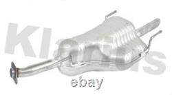 Exhaust Tail Pipe With Back Box for Vauxhall Astra 1.8 Z18XE 2000-2005 Klarius