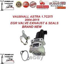 FOR VAUXHALL ASTRA 2004-2015 EGR VALVE EXHAUST 1.7 CDTi 97376663 BRAND NEW