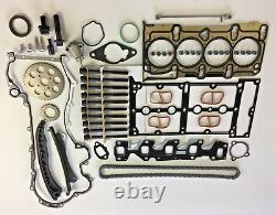 FOR VAUXHALL ASTRA J CORSA D 1.3 CDTi HEAD GASKET SET BOLTS TIMING CHAIN KIT NEW