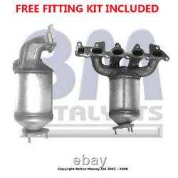 Fit with VAUXHALL ASTRA Catalytic Converter Exhaust 91021 1.8 Fitting Kit Inclu