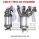 Fit with VAUXHALL ASTRA Catalytic Converter Exhaust 91151 1.6 Fitting Kit Inclu