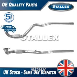 Fits Vauxhall Astra 1.6 1.8 Exhaust Pipe Euro 4 Front Centre Stallex 5854356