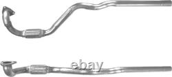 Fits Vauxhall Astra 1.6 1.8 Exhaust Pipe Euro 4 Front Centre Stallex 5854356