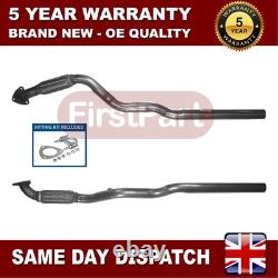 Fits Vauxhall Astra 1998-2005 1.4 1.6 FirstPart Front Exhaust Pipe + Fitting Kit
