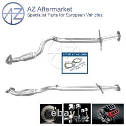 Fits Vauxhall Astra 2010-2015 1.6 1.8 AZ Front Centre Exhaust Pipe + Fitting Kit