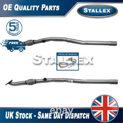 Fits Vauxhall Astra Zafira 1.6 1.8 Exhaust Pipe + Fitting Kit Front Rear Stallex