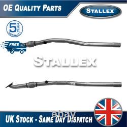 Fits Vauxhall Astra Zafira 1.6 1.8 Exhaust Pipe + Fitting Kit Front Rear Stallex