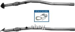 Fits Vauxhall Astra Zafira 1.6 1.8 Exhaust Pipe + Fitting Kit Front Rear Stallex