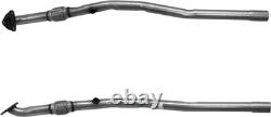 Fits Vauxhall Astra Zafira 1.6 1.8 Exhaust Pipe + Fitting Kit Front Rear Stallex
