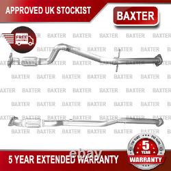 Fits Vauxhall Zafira Astra 1.4 Baxter Front Exhaust Pipe Euro 6 95515310