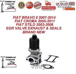For Fiat Bravo II 2007-2014 Croma 2005-2011 Stilo 2003-2008 Egr Valve Exhaust