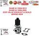 For Saab 9-3 2004-2015 Saab 9-5 2006-2009 Egr Valve Exhaust 46823850 55215031