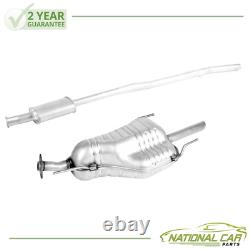 For Vauxhall Astra G Hatchback 1998-2005 (T98) Centre & Rear Exhaust Silencer