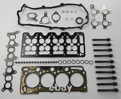 For Vauxhall Astra H J Corsa D Zafira 1.7 Cdti Z17dtj Head Gasket Set Head Bolts