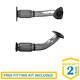 For Vauxhall Astra K 1.2 1.4 2019- BM Exhaust Pipe Euro 6 BM50975