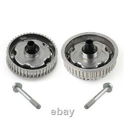 For Vauxhall Astra Vectra Zafira Intake Exhaust Camshaft Adjuster Gear Set of 2