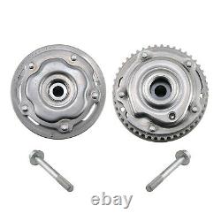 For Vauxhall Astra Vectra Zafira Intake Exhaust Camshaft Adjuster Gear Set of 2