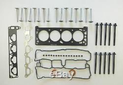 For Vauxhall Opel Corsa C 1.8 Head Gasket Set Bolts 8 Inlet 8 Exhaust Valves