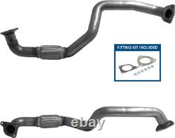 Front Exhaust Pipe + Fitting Kit Fits Vauxhall Astra 2015- 1.6 CDTi 39113493