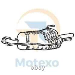 GM329T Exhaust Rear Box VAUXHALL ASTRA 1.4 / 1.6 / 1.8 / 2.0 / 2.2 1998