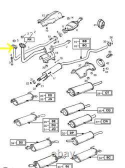 Genuine Vauxhall Astra F Cavalier Mk3 Exhaust downpipe header 1989 to 1998 NOS