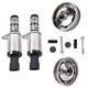 Intake Exhaust Camshaft Adjusters & Solenoid Set for Vauxhall Astra J H Zafira B