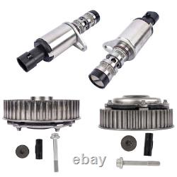 Intake Exhaust Camshaft Adjusters & Solenoid Set for Vauxhall Astra J H Zafira B