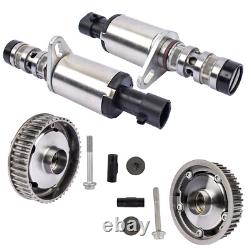 Intake Exhaust Camshaft Adjusters & Solenoid Set for Vauxhall Astra J H Zafira B
