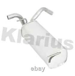 KLARIUS Exhaust Tail Pipe & Back Box for Vauxhall Astra 1.4 Oct 2010 to Oct 2015