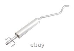 Klarius Centre Exhaust Pipe & Silencer for Vauxhall Astra Z14XEP 1.4 2004-2009