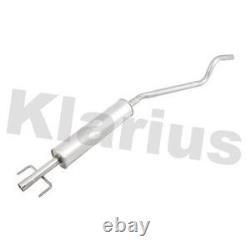 Klarius Centre Exhaust Pipe & Silencer for Vauxhall Astra Z14XEP 1.4 2004-2009