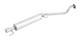 Klarius Centre Exhaust Pipe & Silencer for Vauxhall Astra Z16SE 1.6 1998-2004