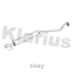 Klarius Centre Exhaust Pipe & Silencer for Vauxhall Astra Z16SE 1.6 1998-2004