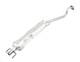 Klarius Centre Exhaust Pipe & Silencer for Vauxhall Astra Z22SE 2.2 2001-2005