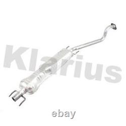 Klarius Centre Exhaust Pipe & Silencer for Vauxhall Astra Z22SE 2.2 2001-2005