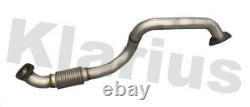 Klarius GM1070T Front Exhaust Pipe Fits Opel Vauxhall Astra 13443536