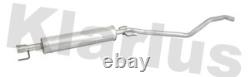 Klarius GM600V Exhaust Centre Middle Pipe Fits Opel Vauxhall Astra 13115645