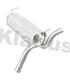 Klarius GM760J Rear Exhaust Silencer Back Box Fits Opel Vauxhall Astra 13329571
