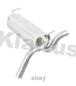 Klarius GM760J Rear Exhaust Silencer Back Box Fits Opel Vauxhall Astra 13329571